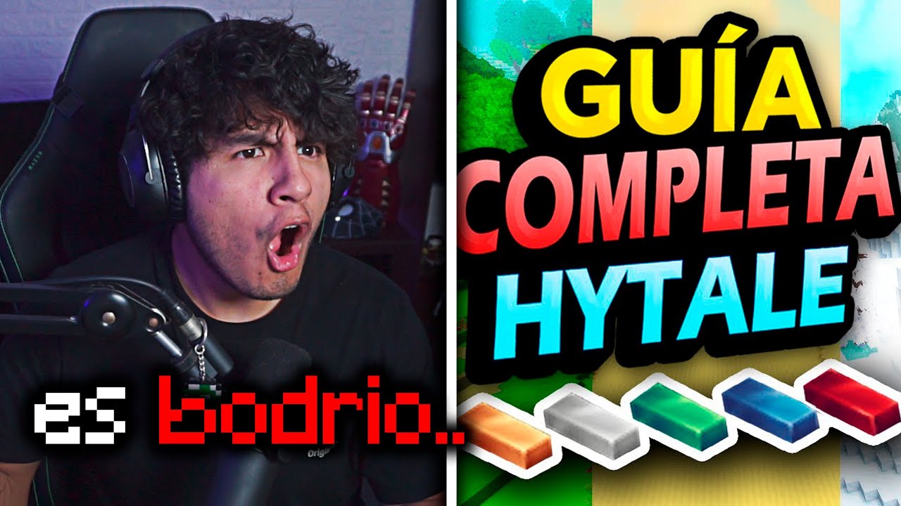 LOCOCHON reacciona GUIA DE HYTALE BOBICRAFT