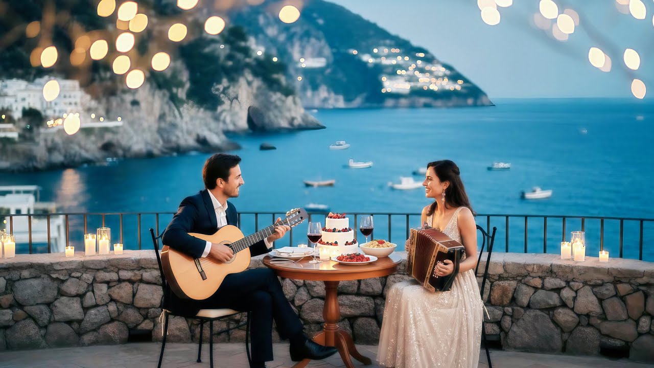 Mediterranean Love Letters 💌 | Spanish Guitar & Accordion Instrumental