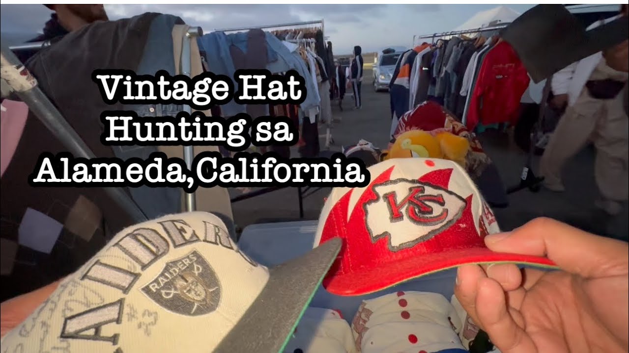 Vintage hats hunting tayo sa Alameda Antique Fair.