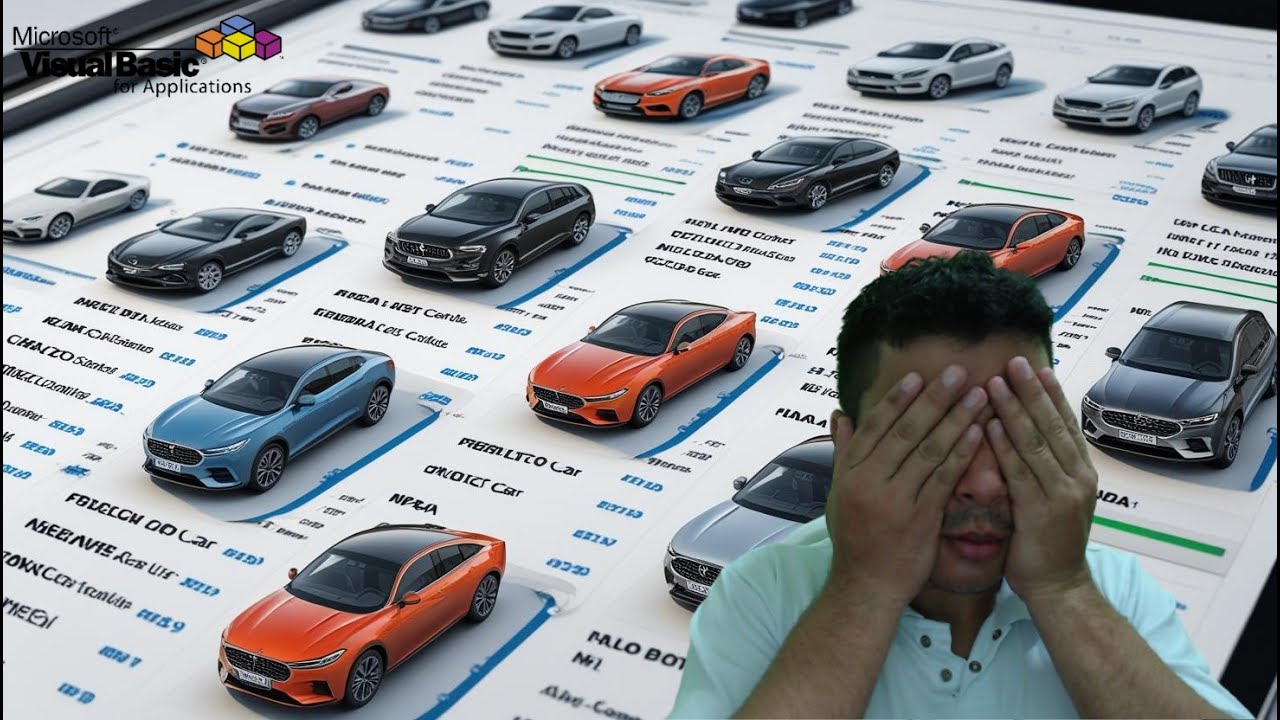 Crie Listas Dinâmicas de Carros e Imagens no Excel com VBA (Checklist Avançado!)