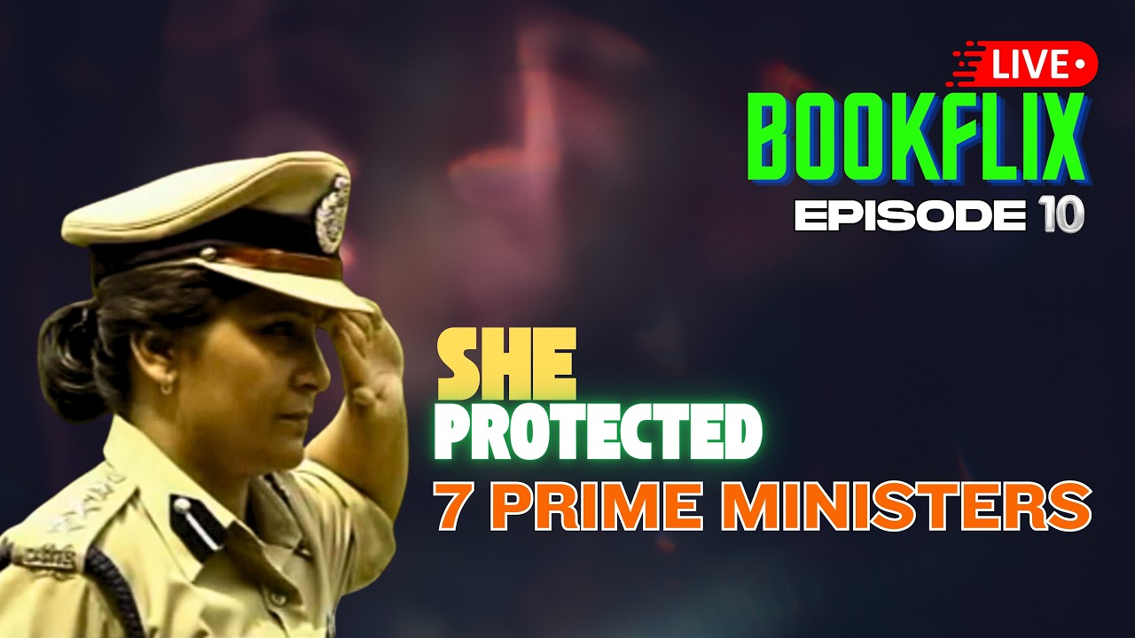 BookFlix LIVE Episode 10 - Meet The Lady Who Protected 7  Prime Ministers