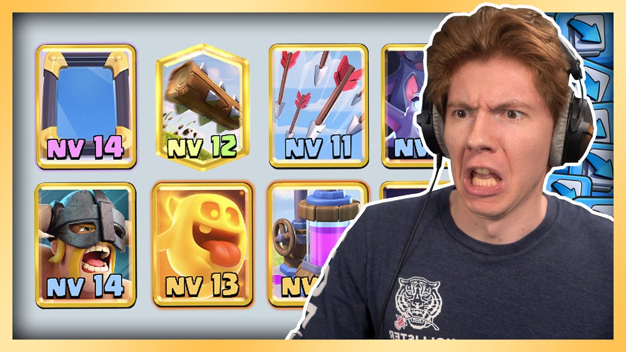 JE COPIE LES DECKS de mes adversaires &Agrave; CHAQUE PARTIE #4 !! - Clash Royale