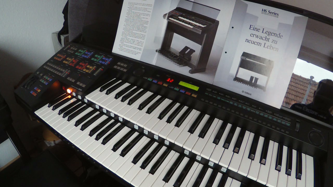 Yamaha Electone HS- 8 Demo Disk