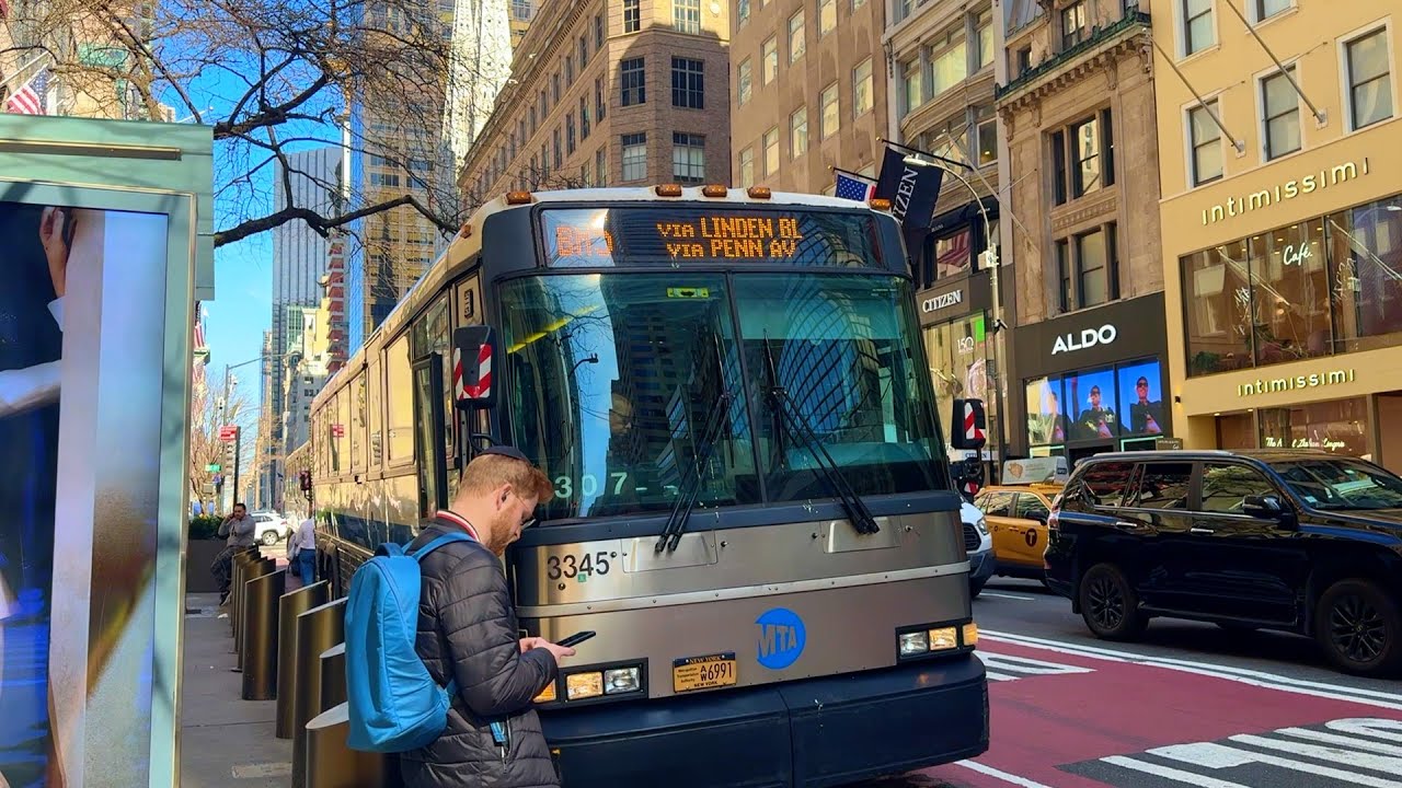 MTA Bus: 2005-07 MCI D4500CL Commuter Coach 3298 & 3345 on Routes BM4 & BM5 Express.