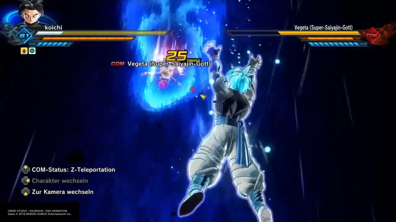 Dragon ball xenoverse 2 ice cannon explosion combo