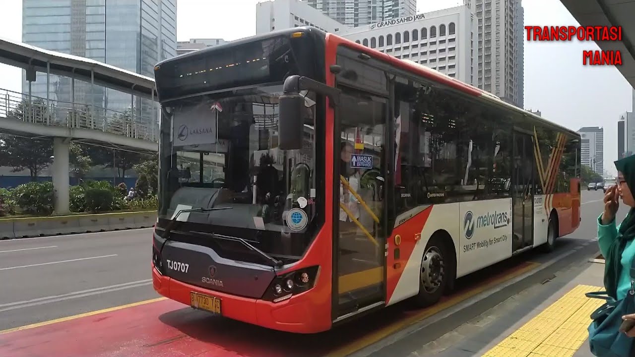 BUS TAYO TRANSJAKARTA TERBARU (METROTRANS BUSWAY) | TRANSPORTASI MANIA