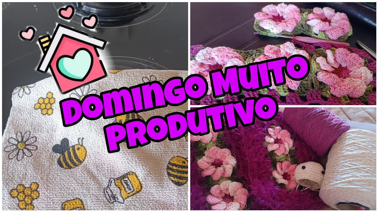 Organizei Planner Crochê/Iniciei Peça Pra Mim/Adiantando Produção 🐰