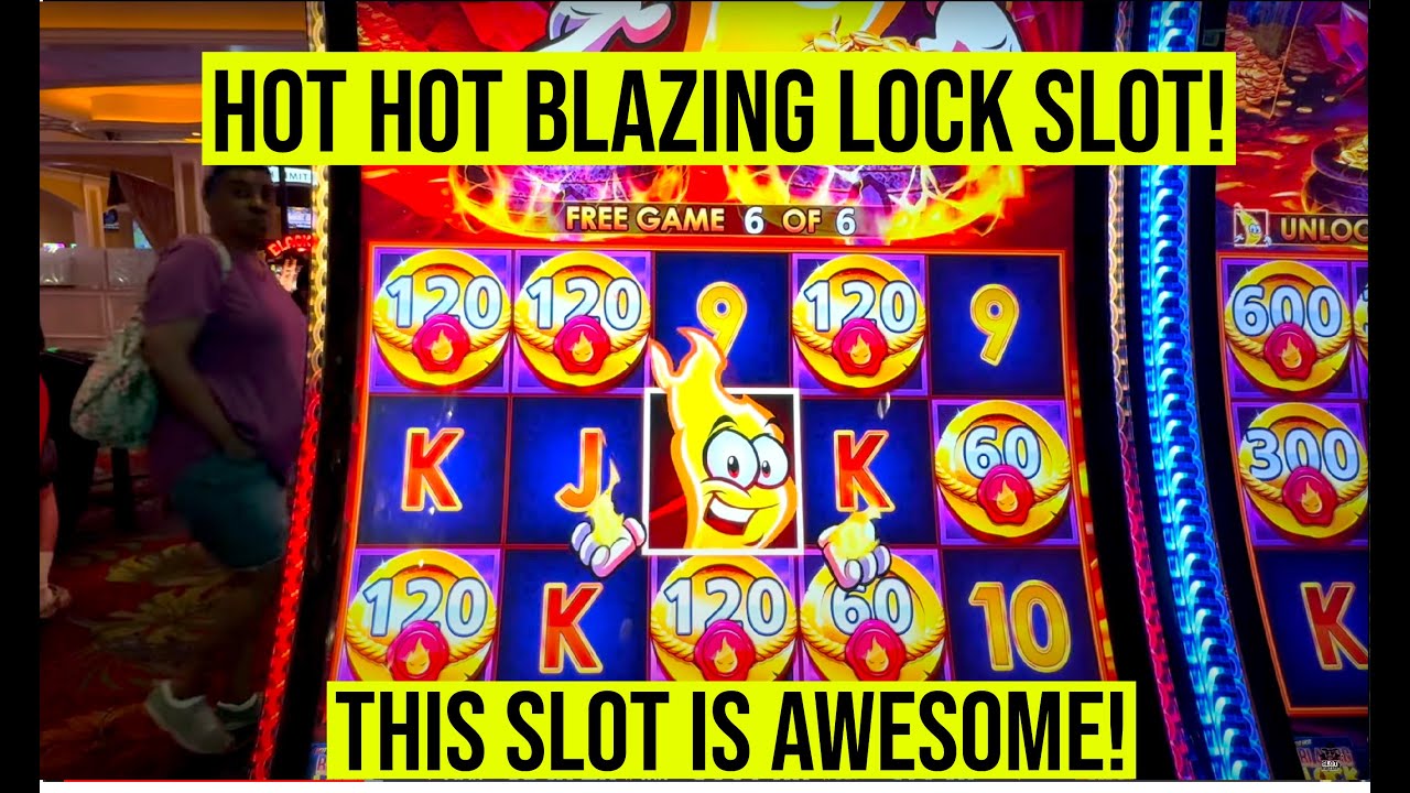 HOT HOT BLAZING LOCK SLOT! AWESOME RUN!