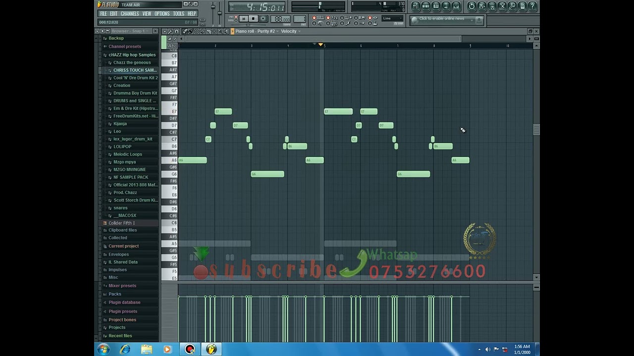 Jinsi ya Kupiga Beat ya HipHop ya hisia kenye Fl Studio