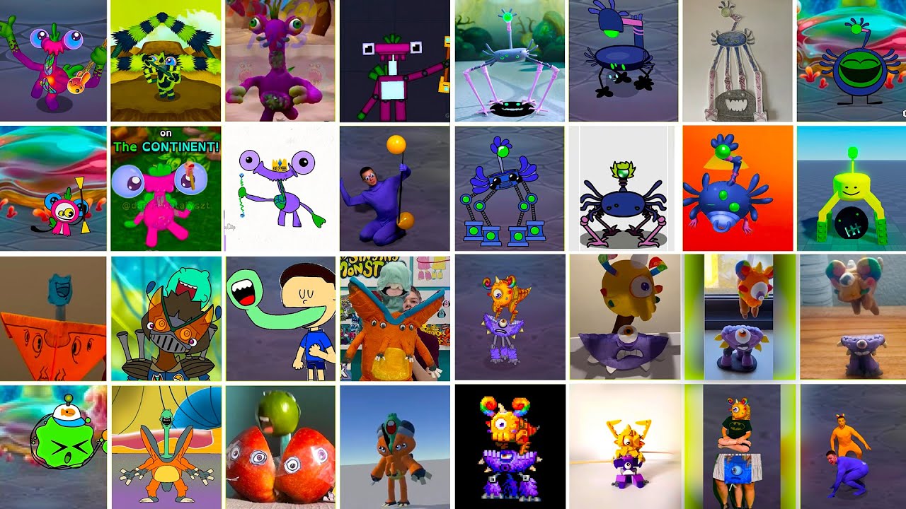 All Monster Ethereal Workshop Vs Play Your Part 2024 Vs MPG Part 1 | My Singing Monster #msmpyp2024