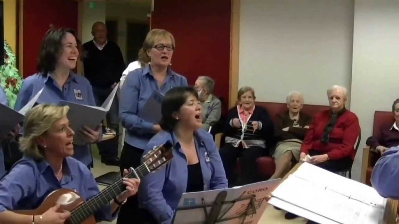 CORO SAMARTINO -Folixa en el C.P.R Valentín Palacio, de Pola de Siero.