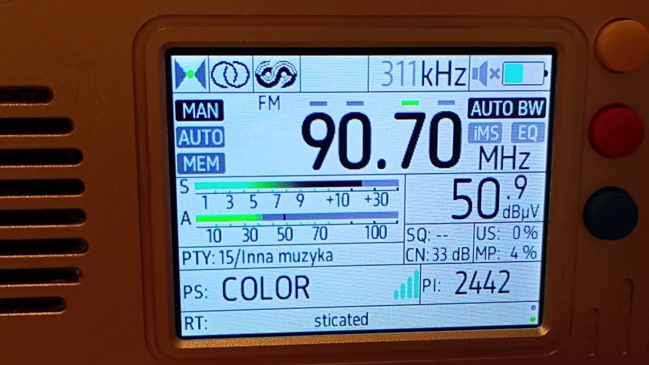 Krótki Bandscan FM w Czechach - 19.01.2026