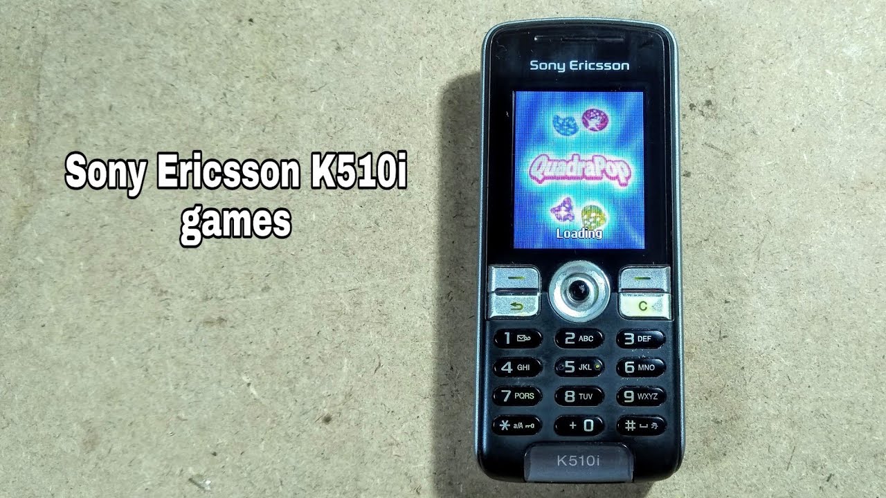 Sony Ericsson K510i - QuadraPop game