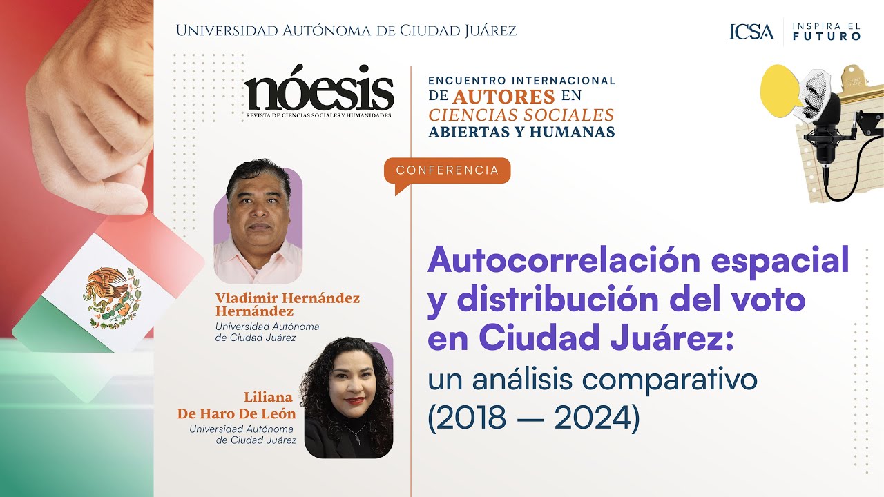 Autocorrelación espacial y distribución del voto
