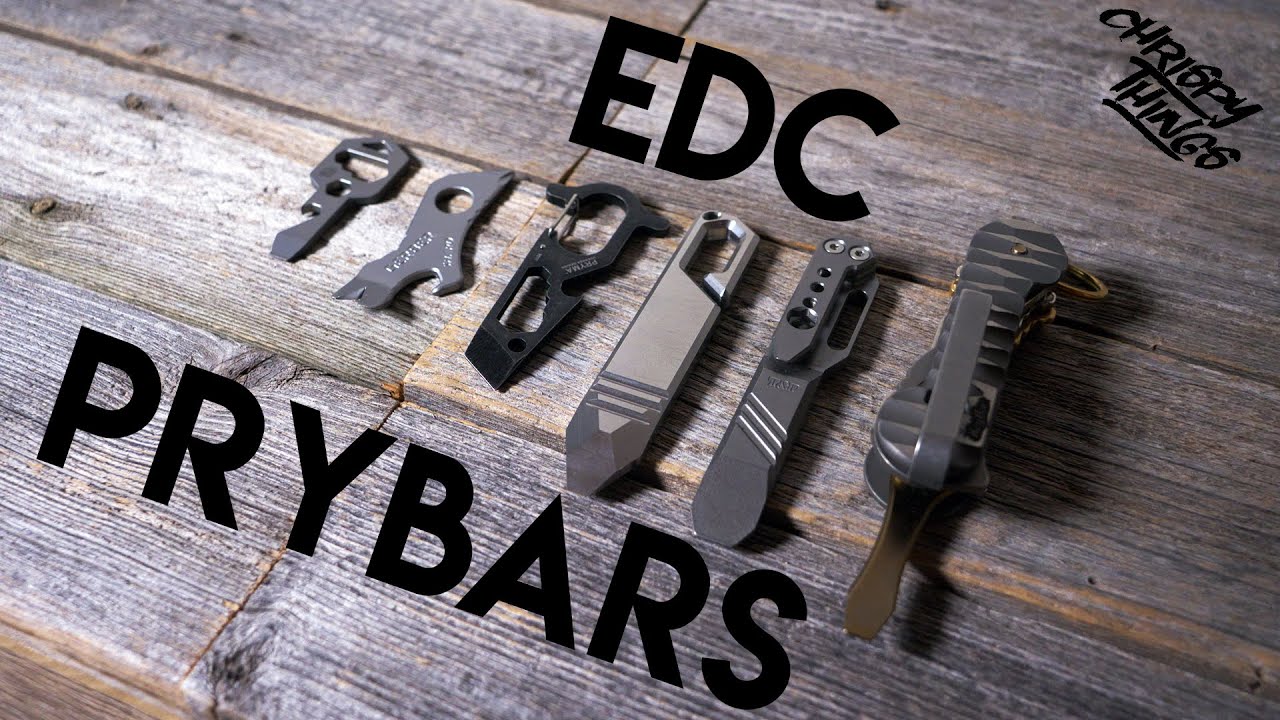 My Favorite EDC Pry Bars (Milspin, CRKT, Gerber, Tactical and Portable)