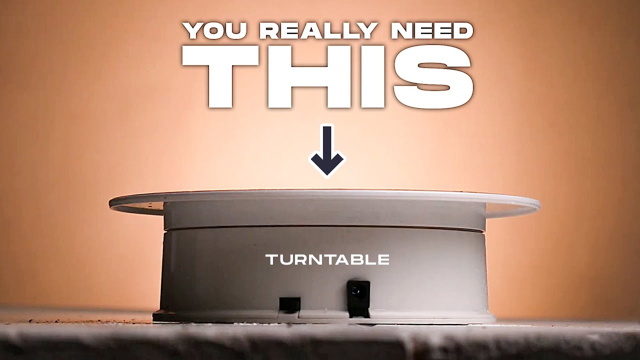B-ROLL Sequences are made BETTER with this tool. (Turntable)