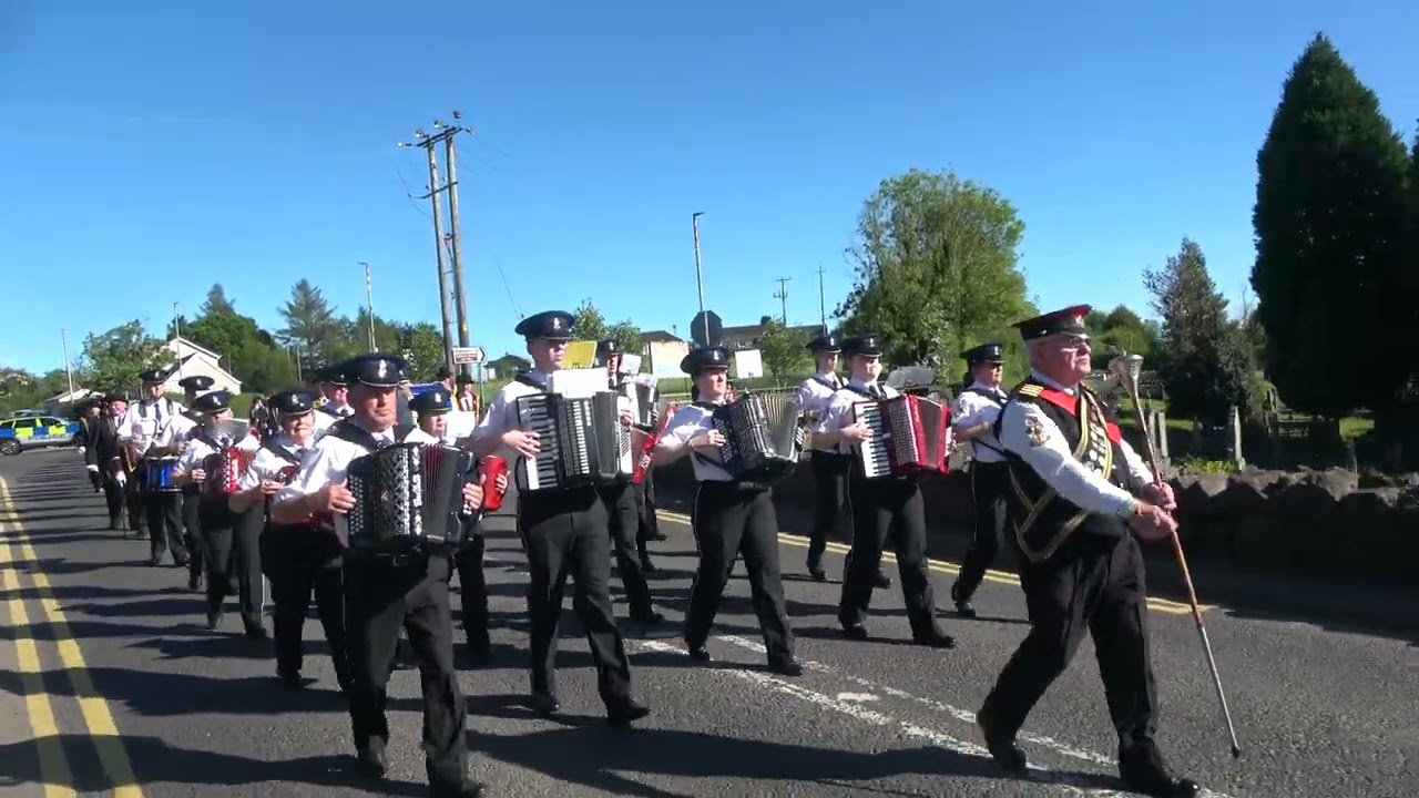 Milltown Accordion Band @ Mount Horeb RBP Sunday Parade 2024 (1)