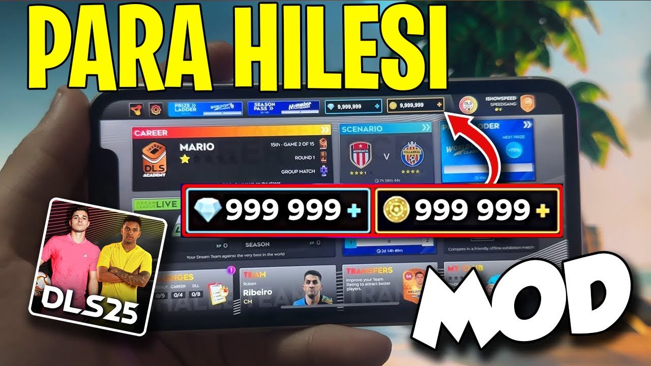 DLS 25 Para Hilesi ✅ DLS 25 Elmas Hilesi | Dream League Soccer 2025 Hile (iOS/Android)