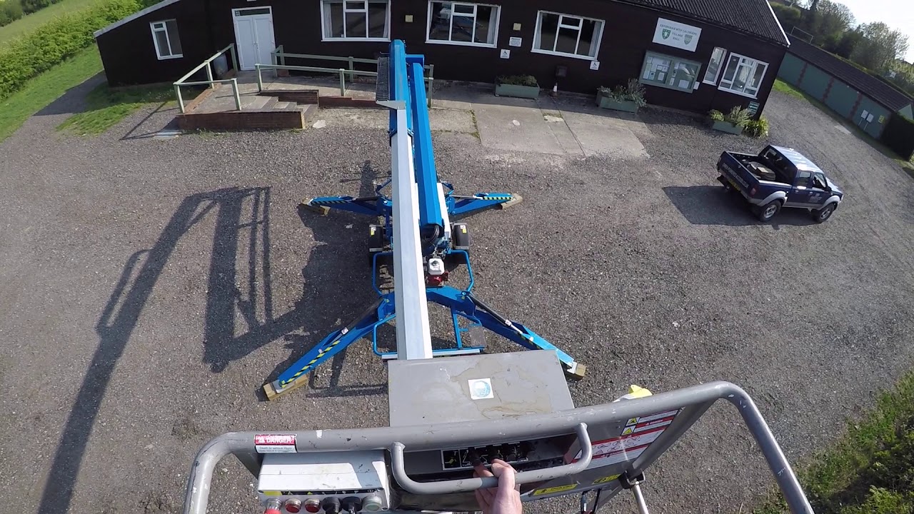 Basic control function of a Nifty lift 170 cherry picker access platform OWEN POWERED ACCESS