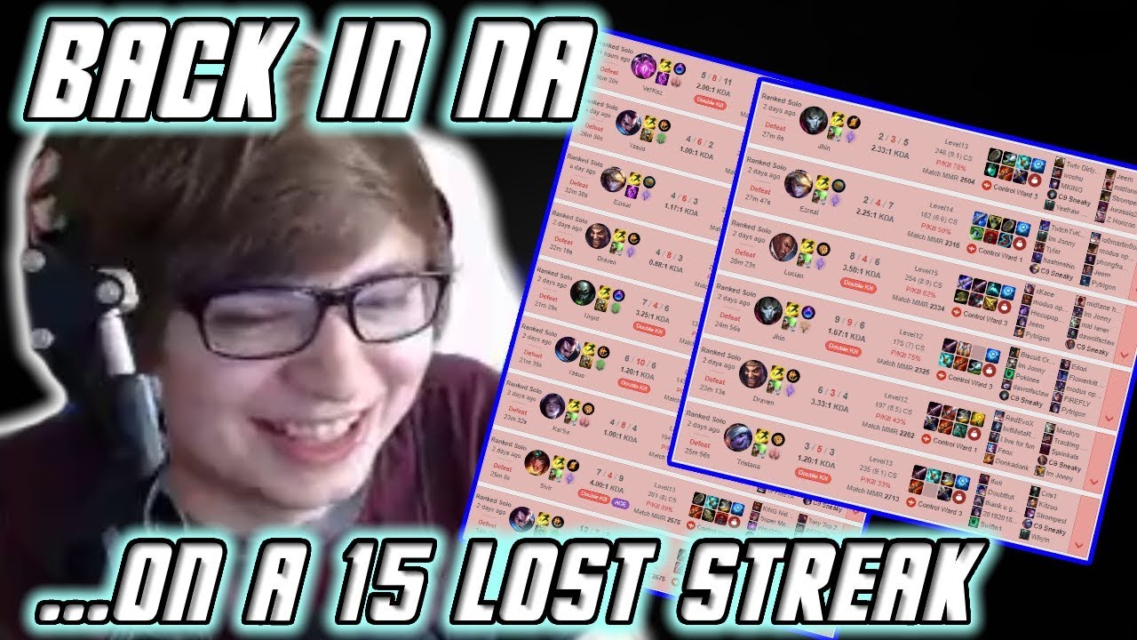 C9 Sneaky | The 15-Game Losing Streak...