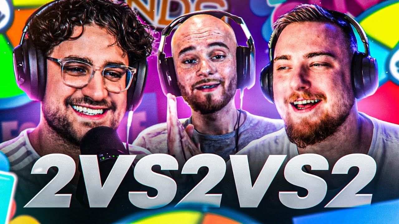 EINE DER KNAPPSTEN CHALLENGES EVER😱 2VS2VS2 GAMING CHALLENGE MIT MARLI, DANNY, KROKO, WILLY & MEHDI
