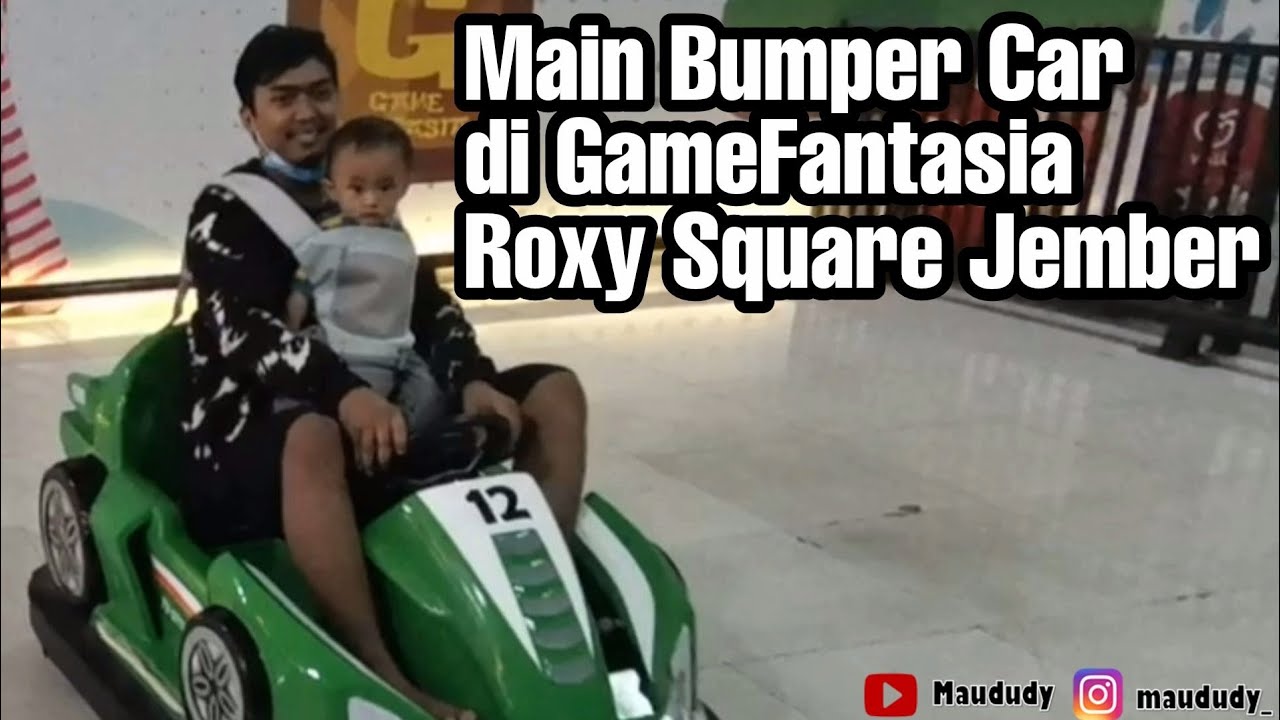 Main Bumper Car di GameFantasia Roxy Square Jember