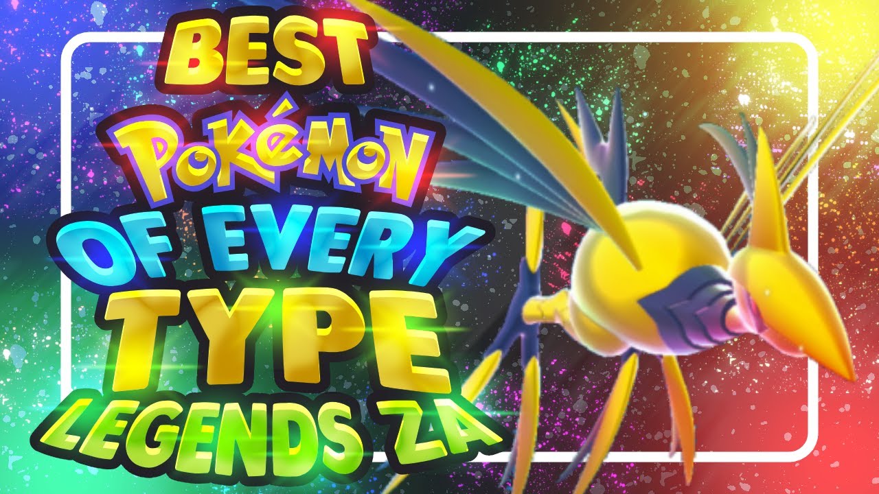 Best Pokemon Of Every Type in Pokemon Legends ZA