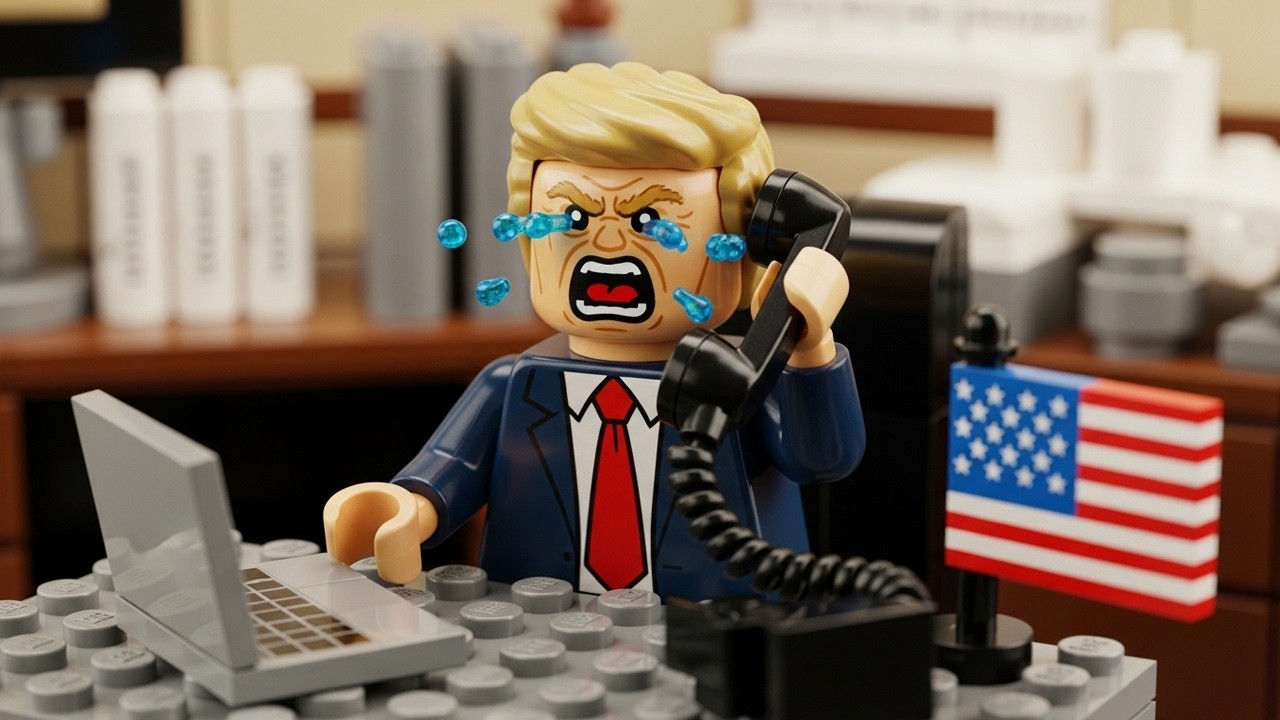 Strait of Hormuz Part 2 &mdash; Latest Iranian Lego Animation Movie Trolling Trump & US