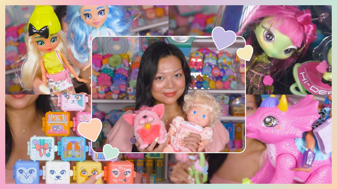 💖VLOG💖 All The Toys In My Collection: Polly Pockets, Dolls, Compacts, Vintage Treasures, & More!