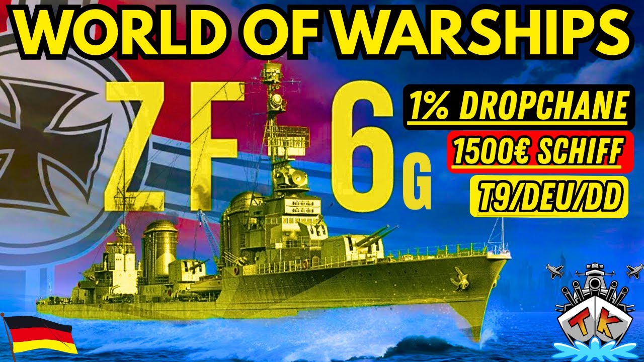 💸 1500€ Schiff im Einsatz! ✨ ZF-6 GOLDEN im SPECIAL ⚓🔥 | World of Warships 🚢🎯