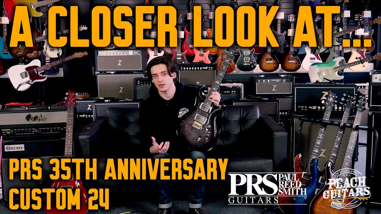A Closer Look at...PRS 35th Anniversary Custom 24!