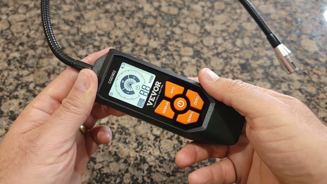 Vevor Natural Gas Detector, 50-10,000 PPM Gas Leak Detector