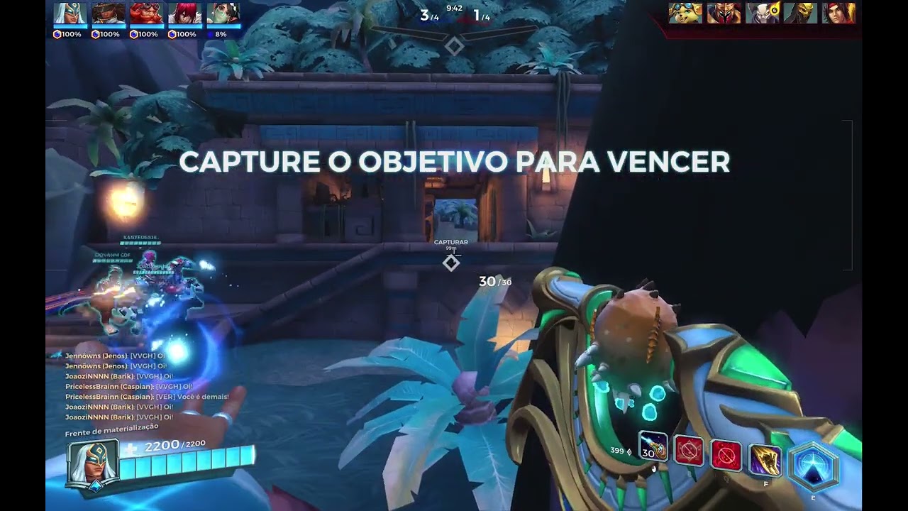Paladins - Jenos spawn ult