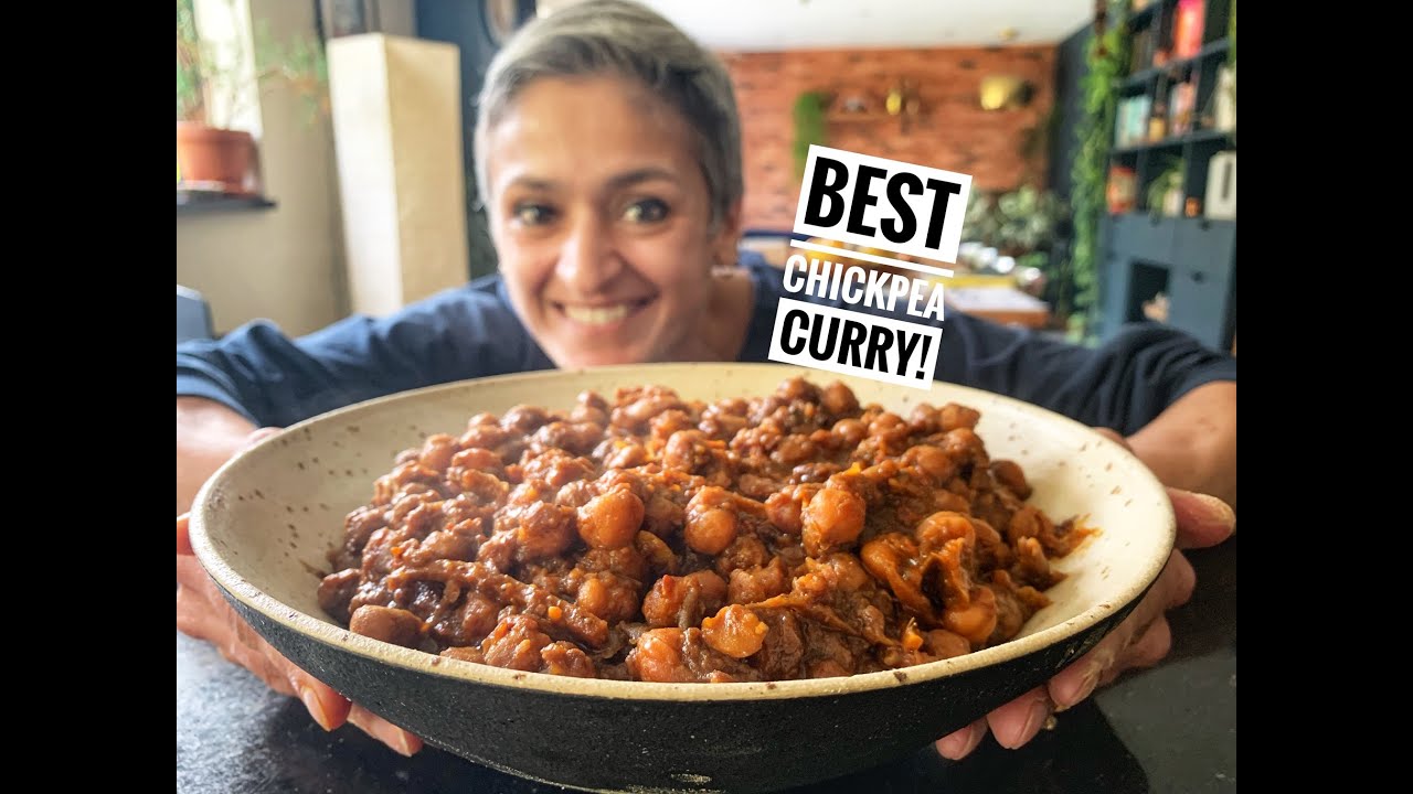 BEST Chickpea curry recipe | Chana masala | Vegetarian |Vegan curry | Cook withme | Food with Chetna