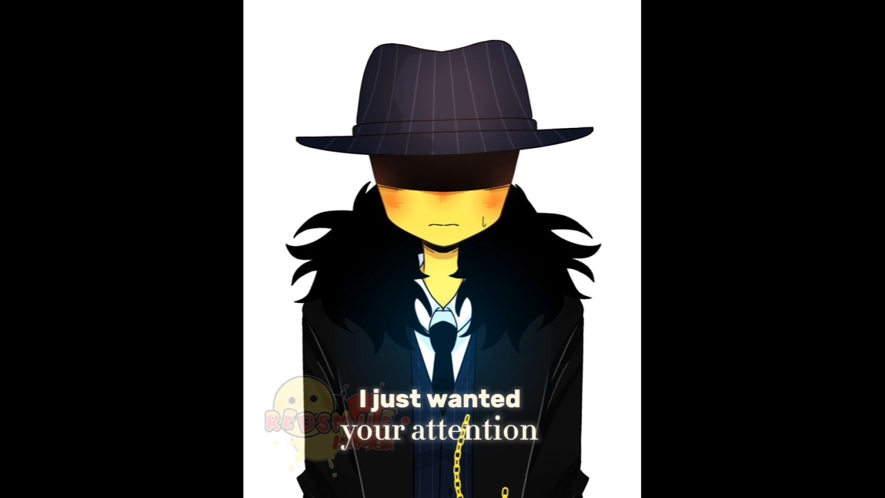I just wanted ur attention:3//Doublefedora//💛🩶 #forsaken #roblox #alightmotion #animation