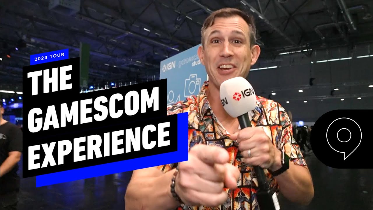 Big Games, Big Crowds & A Big Robot | gamescom 2023 Tour