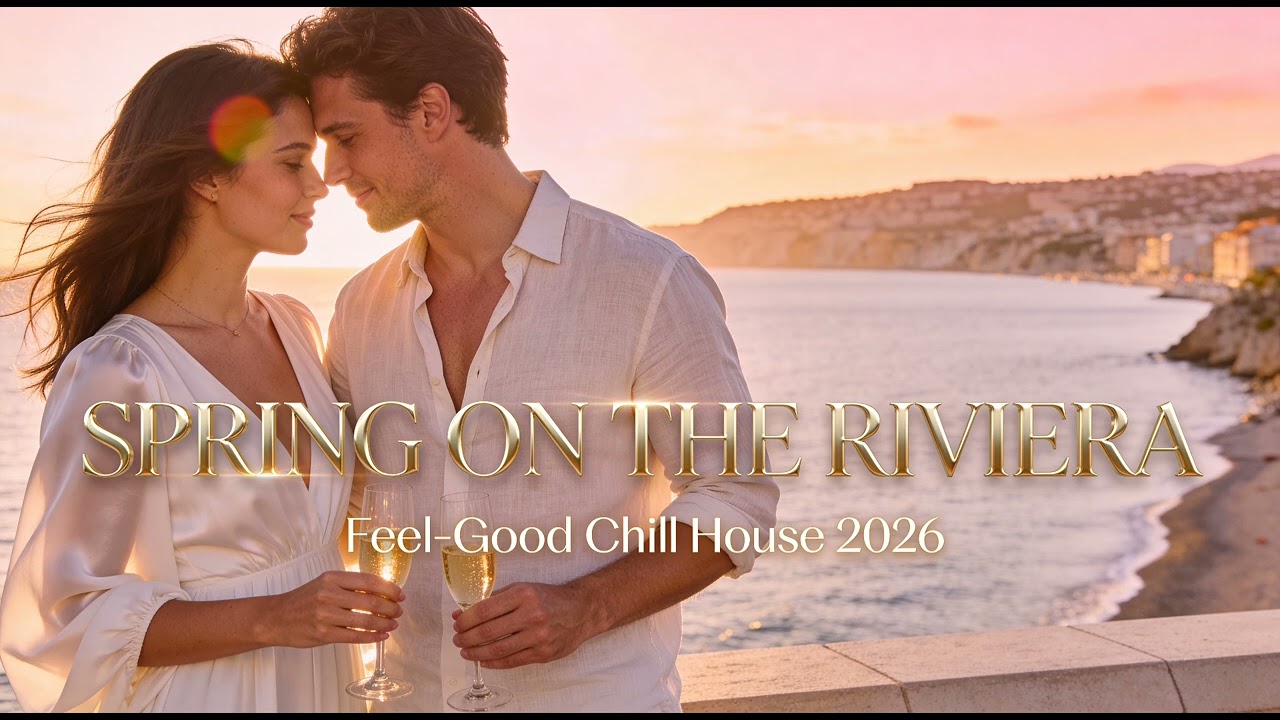 Spring on the Riviera 🌅 Feel-Good Chill House 2026 | Sunset Vibes & Luxury Coastal Energy