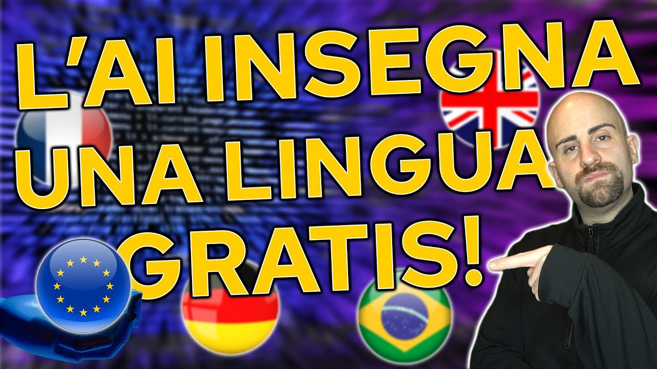 Come IMPARARE una LINGUA STRANIERA GRATIS grazie all'INTELLIGENZA ARTIFICIALE 😱