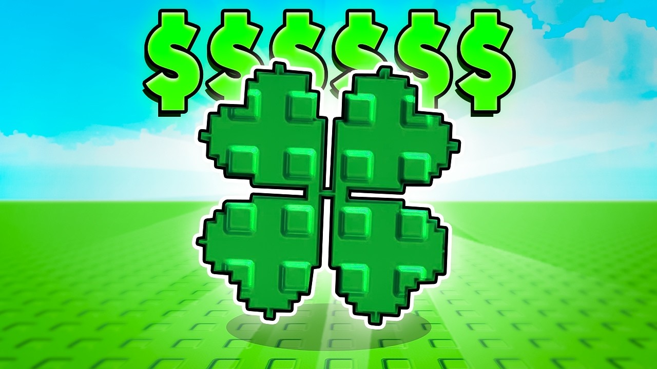 Growing The NEW TRANSCENDENT FOUR LEAF CLOVER In Grow A Garden Roblox