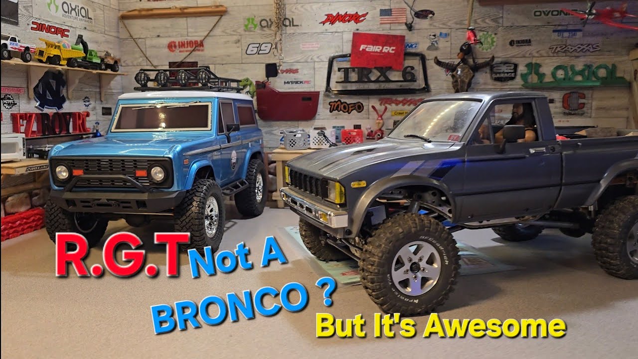 RGT 136100,v3 Not A BRONCO gets tail lights installed & learning the light features