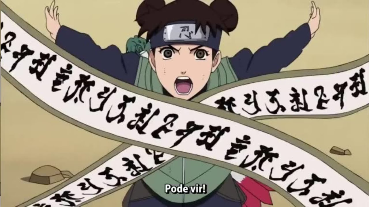 TENTEN VS YUGAO, TENTEN USANDO A BASHOUSEN...| 5 Melhores Lutas da Tenten em Naruto e Shippuden