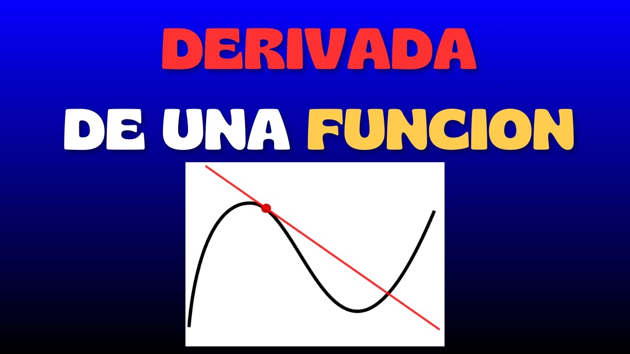 DERIVADA DE UNA FUNCION