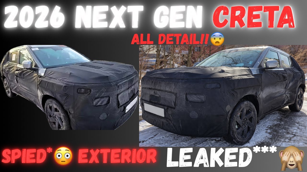 Next Gen Hyundai Creta 2026 Interior| New Hyundai Creta First Look All Details|Exterior Leaked**😱🔥