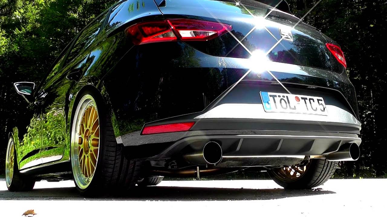Seat Leon Cupra 280 FMS - Anlage Exhaust 76mm Sound DSG HD Friedrich Motorsport