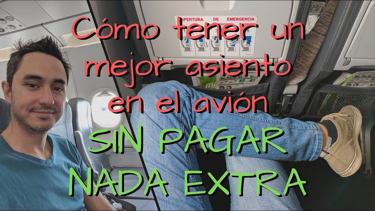¿Pasillo o ventana? Consigue un mejor asiento en el avión sin pagar nada extra