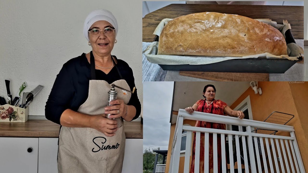 Domaći hljeb i grah - ručak i posjeta prijateljici🍞🍀