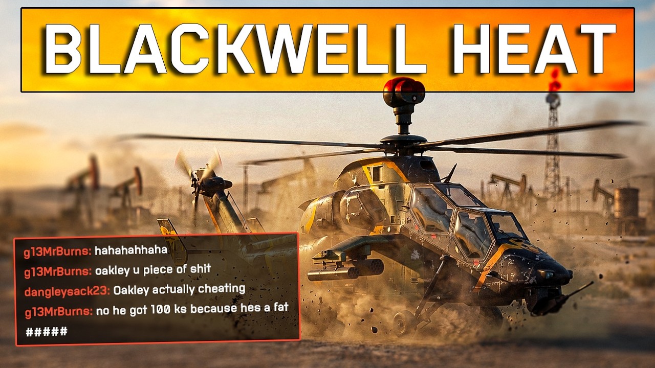 HEATED Attack Helicopter Gameplay | Blackwell Fields | Battlefield 6