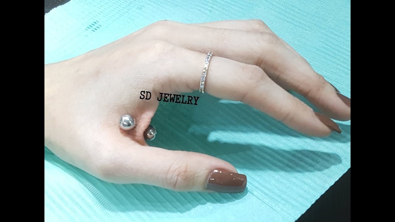 Hand piercing手部/虎口穿環