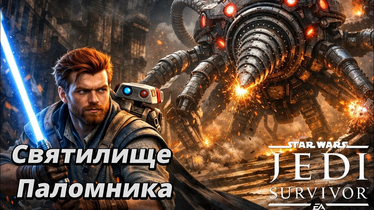 Star Wars Jedi: Survivor | #7 | Святилище Паломника , Брат Армиес и коды связи