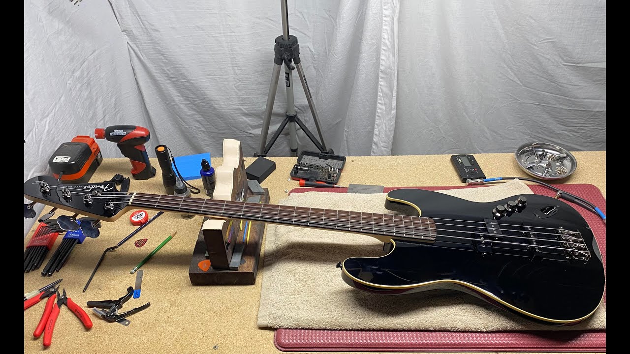 Fender Aerodyne Jazz Bass (Not Mine) Gets Big Help
